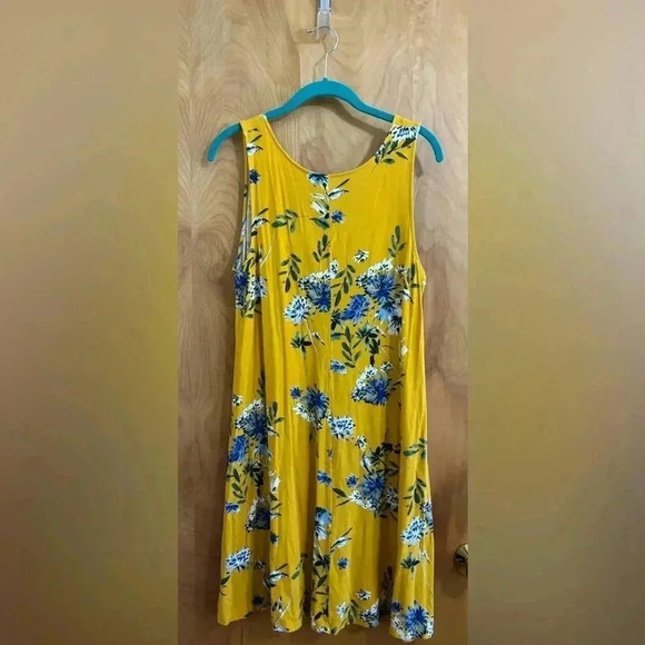 St.Johns Bay Midi Dress Floral Size Medium EUC - Picture 7 of 9